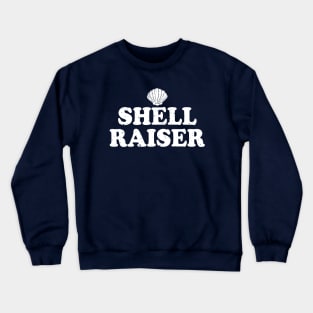 Shellraiser Sea Shell Shirt Cute Shells Funny Ocean Lover Gift Crewneck Sweatshirt